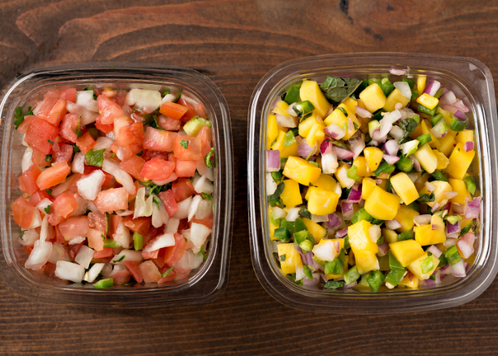 pico de gallo with mango