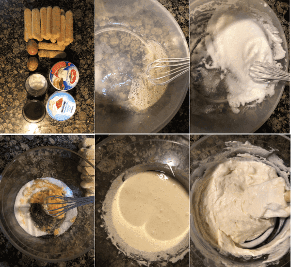 steps to prepare homemade tiramisu