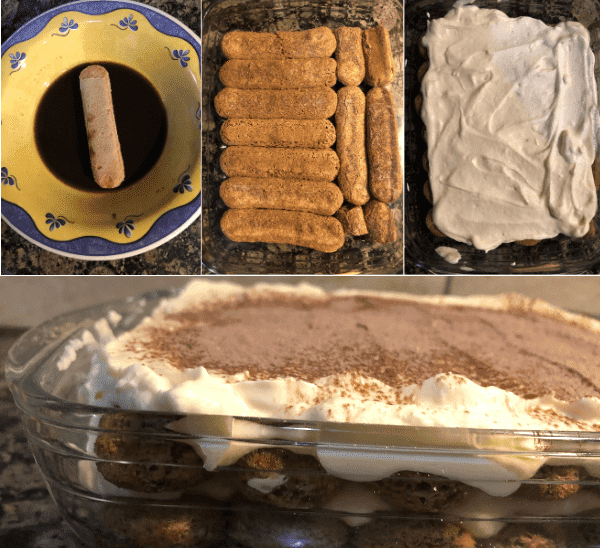 tiramisu preparation